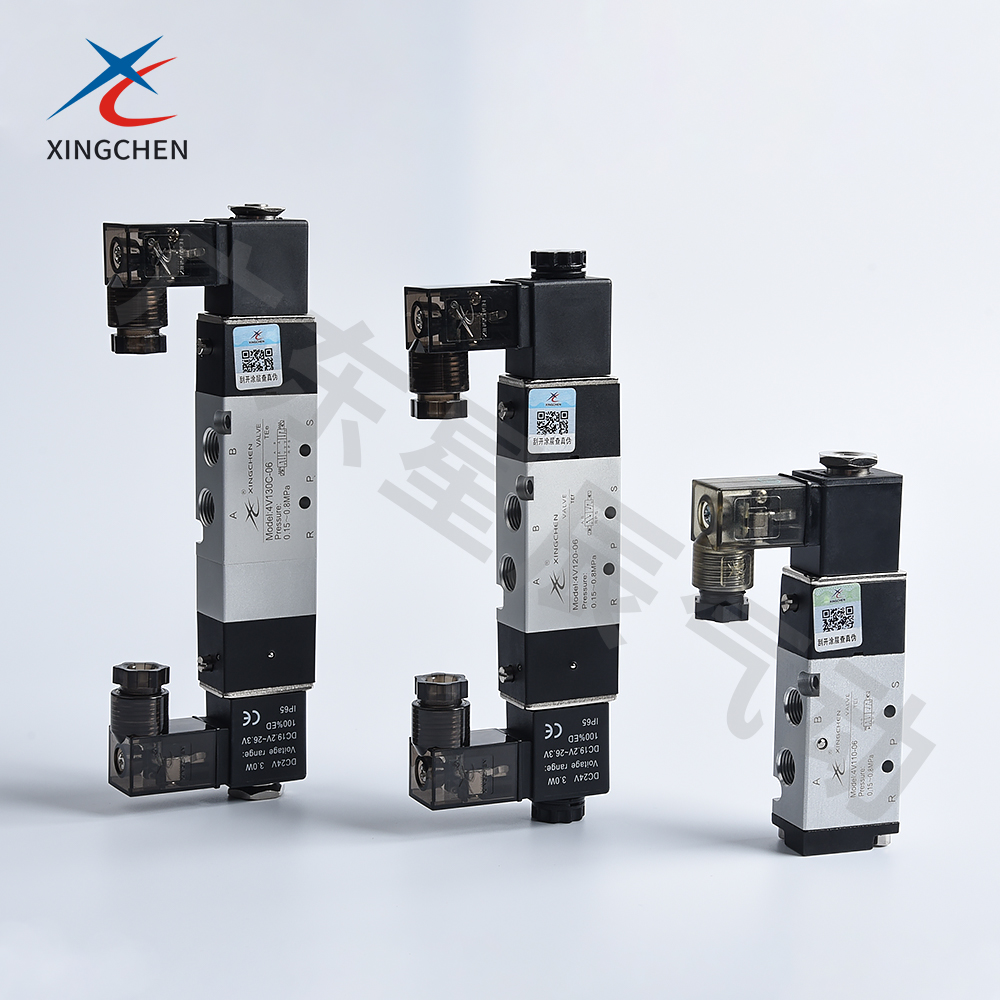 電磁閥(五口二位、五口三位)4V100系列